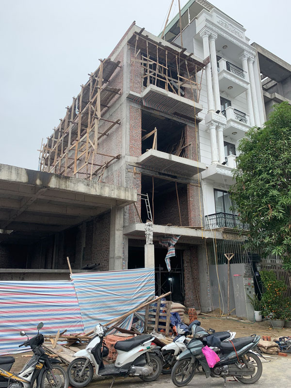 Tư vấn xây dựng hố thang máy kính Công trình nhà anh Quận ICC Quán Mau